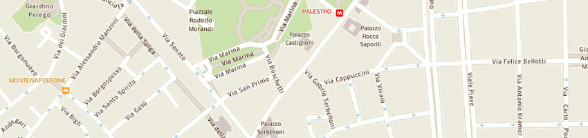 Mappa della impresa negozio 3 a MILANO