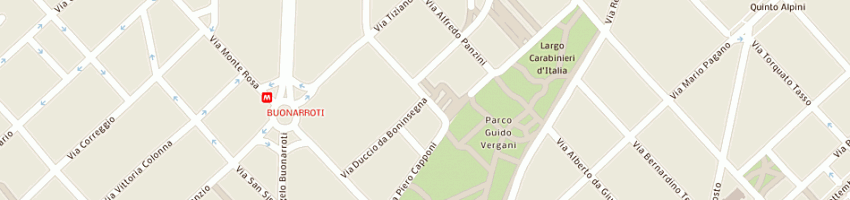 Mappa della impresa grunstein alberto a MILANO