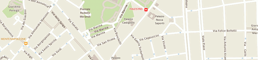 Mappa della impresa libreria dell'automobile di nada giacomo e c snc a MILANO