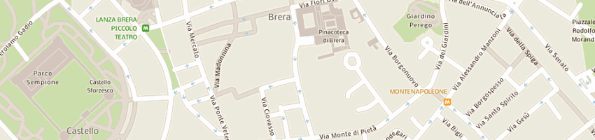 Mappa della impresa ingrilli' enrico a MILANO