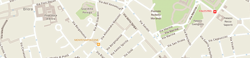 Mappa della impresa archilli nicola a MILANO