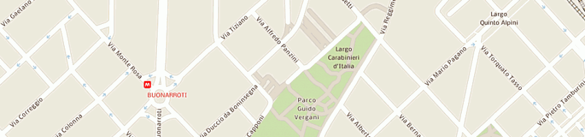 Mappa della impresa pieroni luca a MILANO