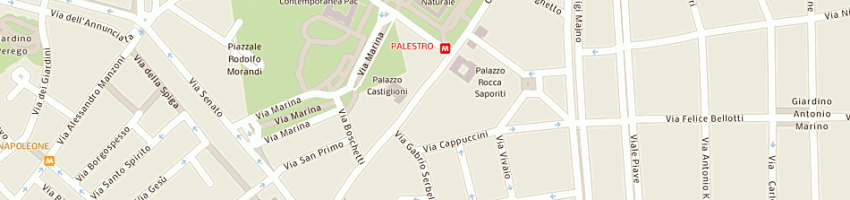 Mappa della impresa fondazione romeo ed enrica invernizzi a MILANO
