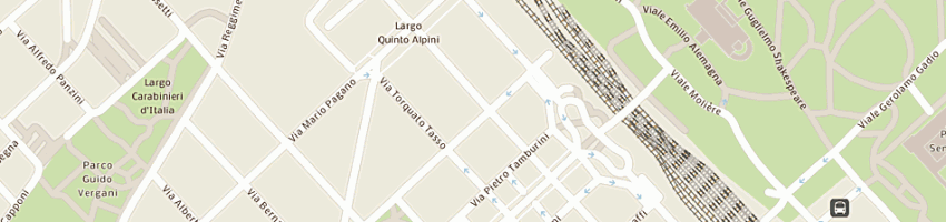 Mappa della impresa garbetta salvatore a MILANO