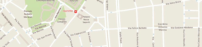 Mappa della impresa gelfi claudio a MILANO