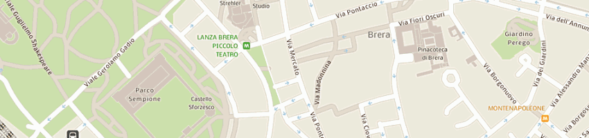 Mappa della impresa samaritani rosanna a MILANO
