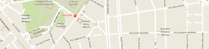 Mappa della impresa gruppo dondi spa a MILANO