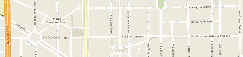 Mappa della impresa menghini stefano a MILANO