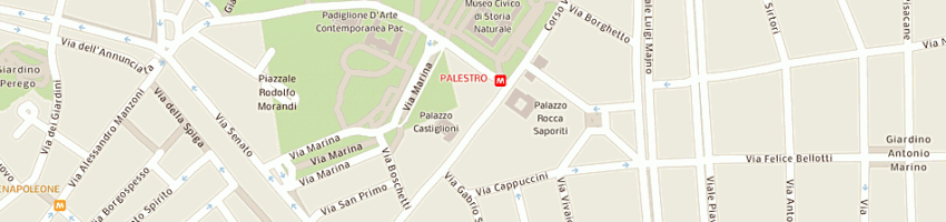 Mappa della impresa dr luigi d'alo' e figlio snc a MILANO