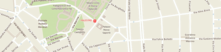 Mappa della impresa gesa di elena ruscigno e c sas a MILANO