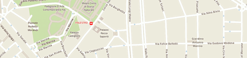 Mappa della impresa satimpex srl a MILANO