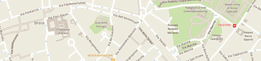 Mappa della impresa quaggia luciano a MILANO