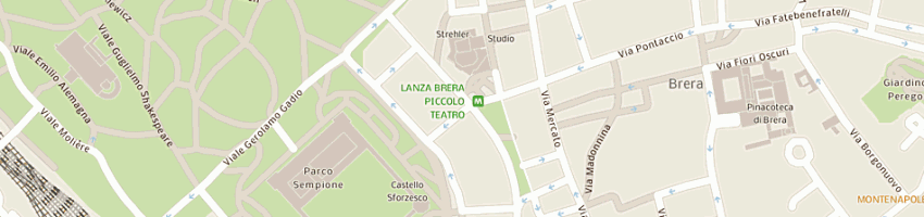 Mappa della impresa sissi sas di annamaria al rotonda e c a MILANO