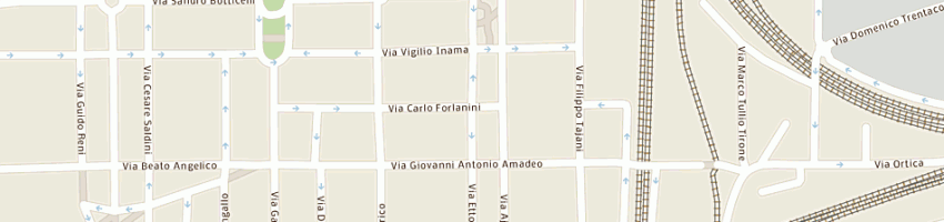 Mappa della impresa quadrifoglio di catenacci adriana snc a MILANO