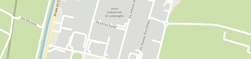 Mappa della impresa municipio a CADONEGHE