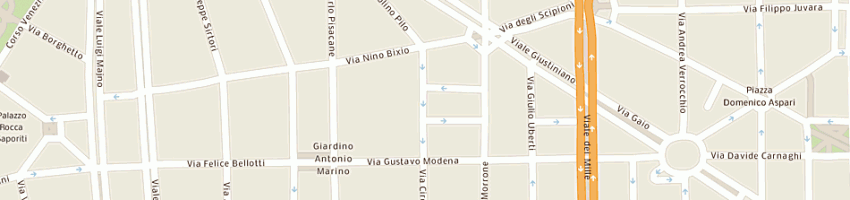 Mappa della impresa momix di vidotto isabella a MILANO