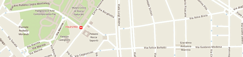 Mappa della impresa studio pilates srl a MILANO