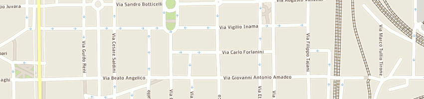 Mappa della impresa papillon (srl) a MILANO