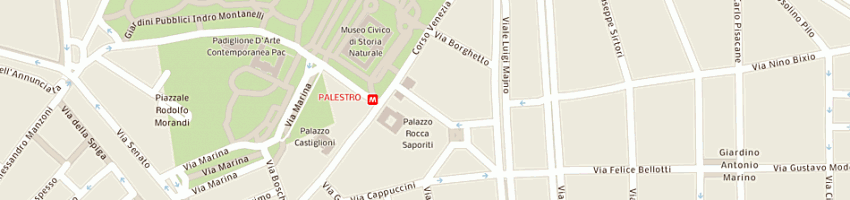 Mappa della impresa studio ziotti e associati a MILANO