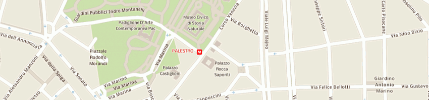 Mappa della impresa memorabilia di balloni andrea a MILANO