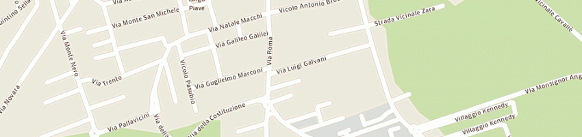 Mappa della impresa carabinieri a GALLIATE