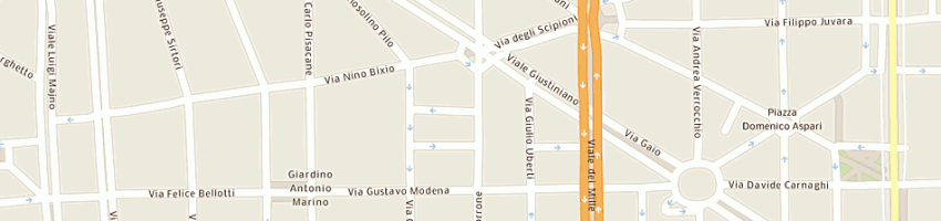 Mappa della impresa studio piave due sas di pini alessandro a MILANO