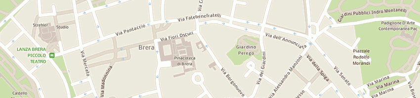 Mappa della impresa lanciani avv c abbozzo avv f minoli avv l a MILANO