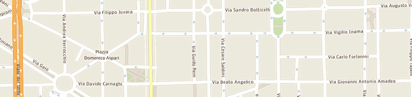 Mappa della impresa centro sas di ciro falavigna e c a MILANO