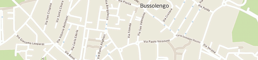 Mappa della impresa paoni davide parrucchiere unisex a BUSSOLENGO