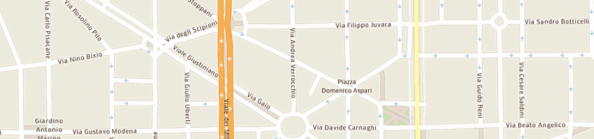Mappa della impresa volpe pietro a MILANO