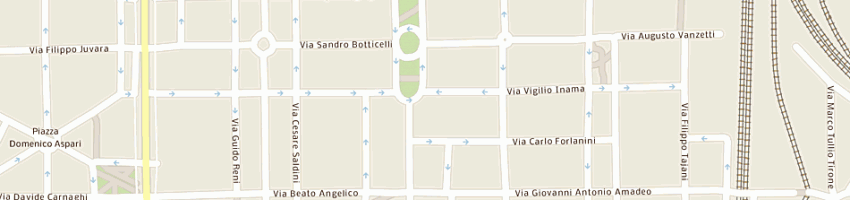 Mappa della impresa lavanderia catri a MILANO