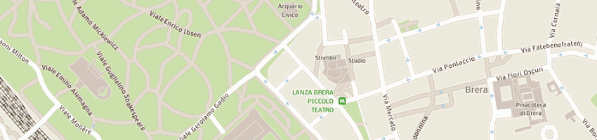 Mappa della impresa punta don diego residence srl a MILANO