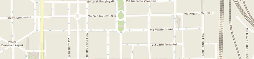 Mappa della impresa ambulatorio veterinario dr codecasa marina a MILANO