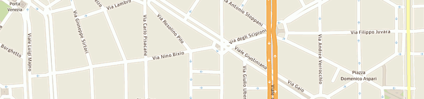 Mappa della impresa mmz srl a MILANO