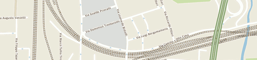Mappa della impresa ruscio design immagine e comunicazione sas di gruscio e c a MILANO