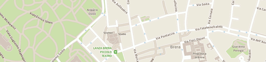 Mappa della impresa bobedit di fiocchi roberto a MILANO