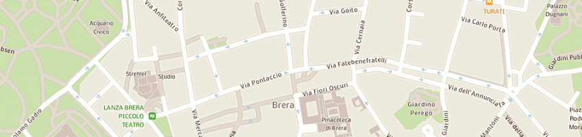 Mappa della impresa barzano' edoarda a MILANO