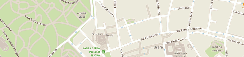 Mappa della impresa polino barbara domenico a MILANO