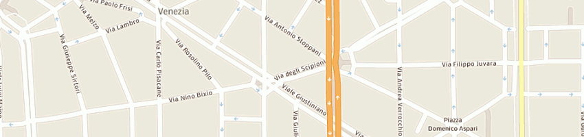 Mappa della impresa beretta angela a MILANO