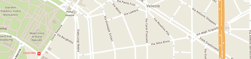 Mappa della impresa varisco massimiliano a MILANO