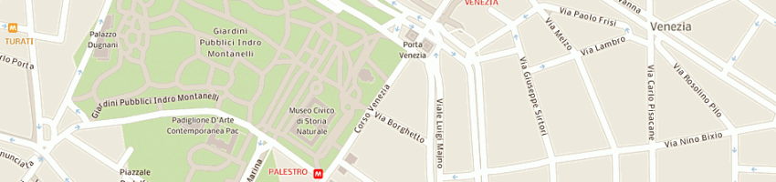 Mappa della impresa condominio corso venezia 2 a MILANO