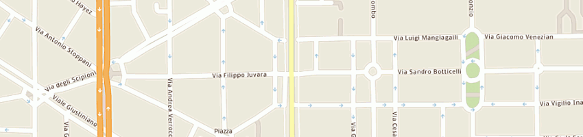 Mappa della impresa mandorli massimo a MILANO