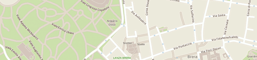 Mappa della impresa comital cofresco spa a MILANO