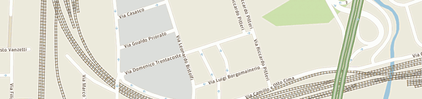 Mappa della impresa sartorio sas a MILANO