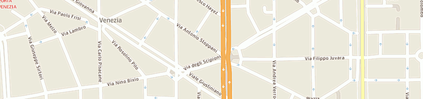 Mappa della impresa ottica ambrosiana di cristina esposito a MILANO