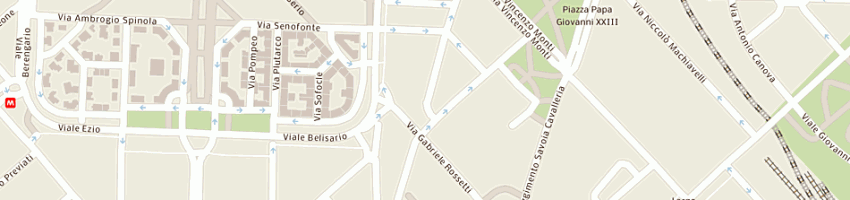 Mappa della impresa marcelli lorenzo a MILANO