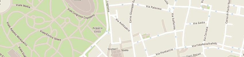 Mappa della impresa anfiteatro musica sas di lucia mantovani e c a MILANO