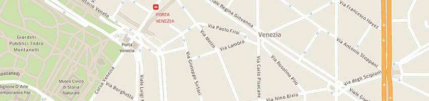 Mappa della impresa accardi francesco a MILANO