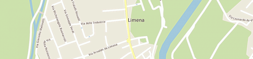 Mappa della impresa cecchini franco a LIMENA