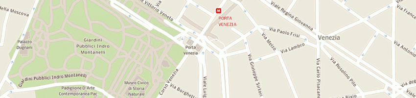 Mappa della impresa bar metropolitana piazza oberdan a MILANO